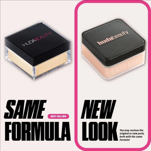 Pó Fixador Delicado Huda Beauty.