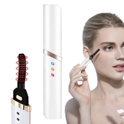 Modelador de Cílios Elétrico USB, Aquece em 10 Segundos.