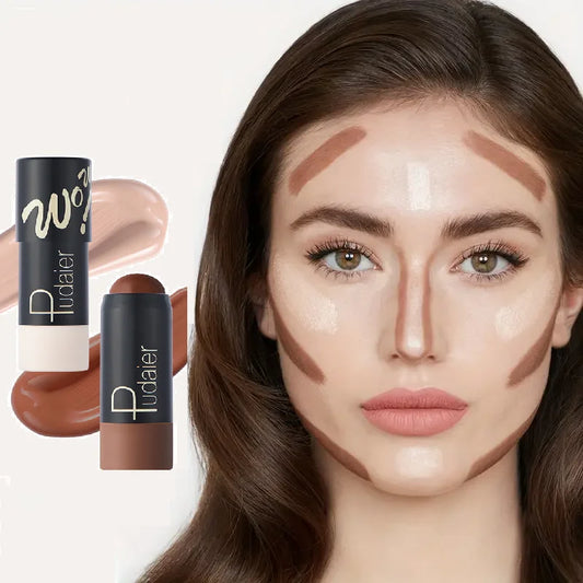 Pudaier Contour Stick – Contorno facial, efeito tridimensional.