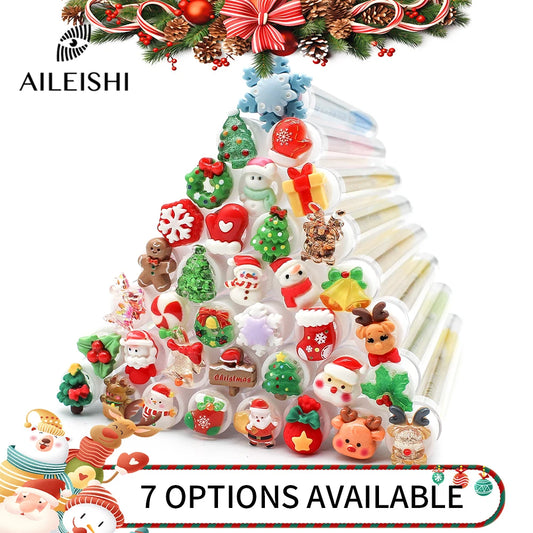 Pincéis de Pestanas de Natal – Tubos com Aplicadores de Máscara Reutilizáveis.