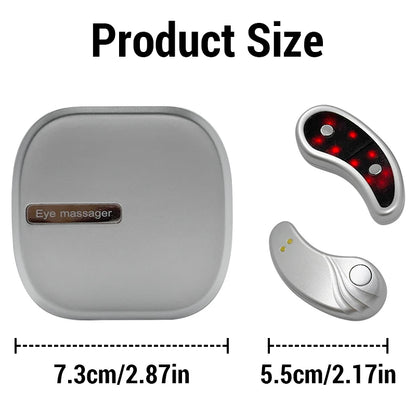 Eye Care Pro: microcorrente + luz vermelha para olheiras e rugas.