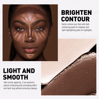 Bastão Dupla Face para Contorno e Iluminação do Nariz e Rosto