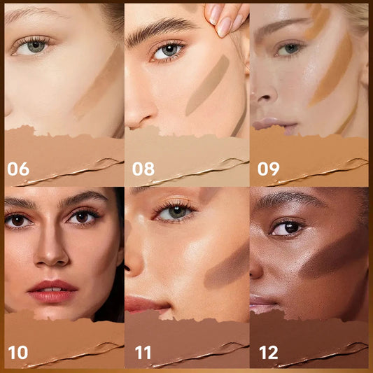 Pudaier Contour Stick – Contorno facial, efeito tridimensional.