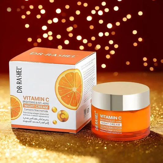 Creme Noturno Anti-Idade com Vitamina C .